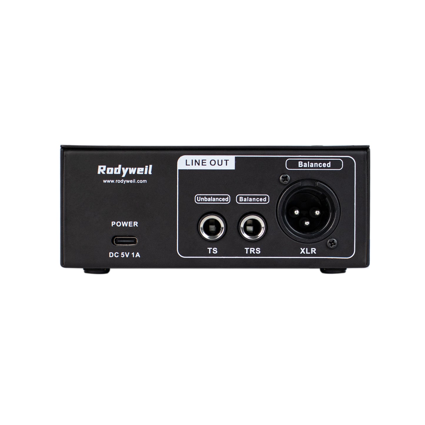 2026 Upgraded RO03 Mic Preamp, -120db EIN Ultral Low Noise Booster, for Dynamic & Condenser & Ribbon Microphone & Instrument, XLR/TRS Line Out, Type C Powered,with Build in 48V