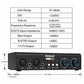 RO03 2i2 Two Channel Mic Preamp,19~66db Adjustable Gain -120db EIN,Ultra Low Noise,2 Input and 6 Output, Type C Power Input, 48V Phantom Power